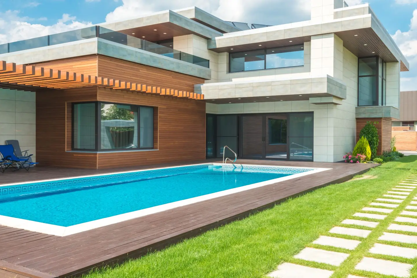 Swimming pool built in Abington, NSW